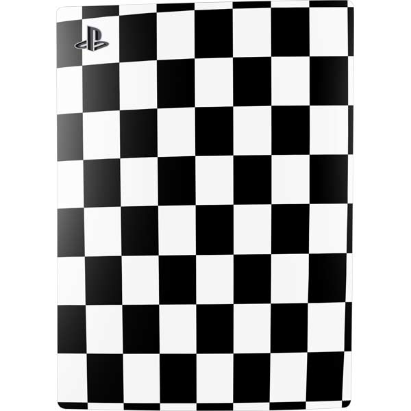 Black and White Checkered PlayStation PS5 Skins