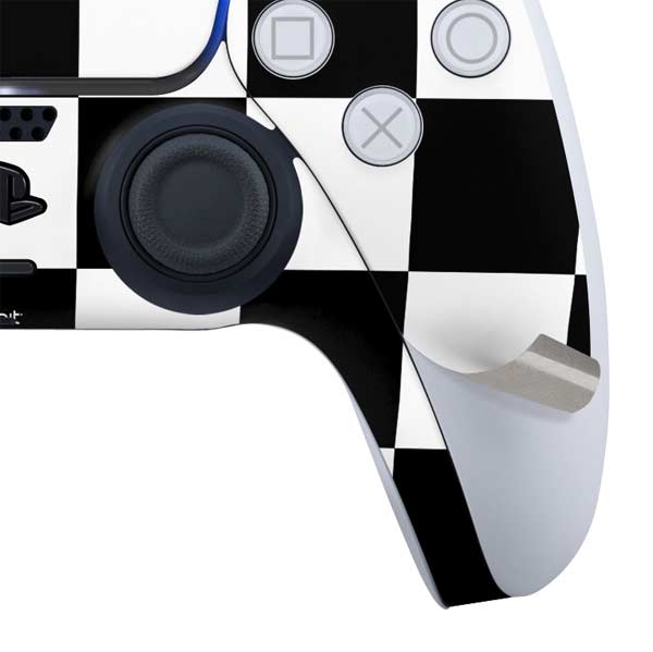 Black and White Checkered PlayStation PS5 Skins