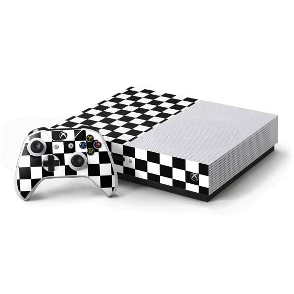 Black and White Checkered Xbox One Skins