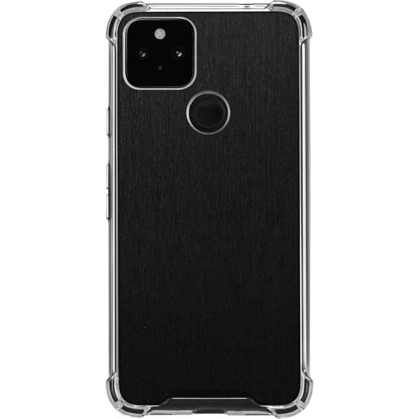 Black Brushed Steel Texture Pixel Cases