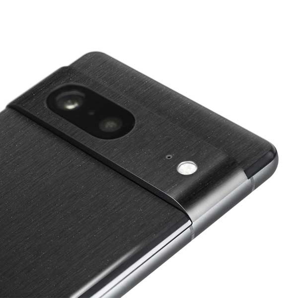 Black Brushed Steel Texture Pixel Skins