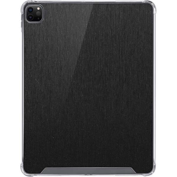 Black Brushed Steel Texture iPad Cases