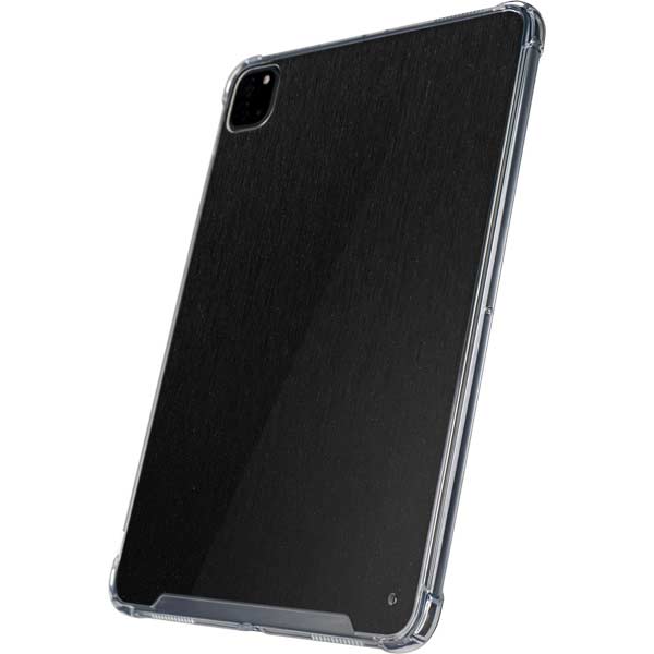 Black Brushed Steel Texture iPad Cases