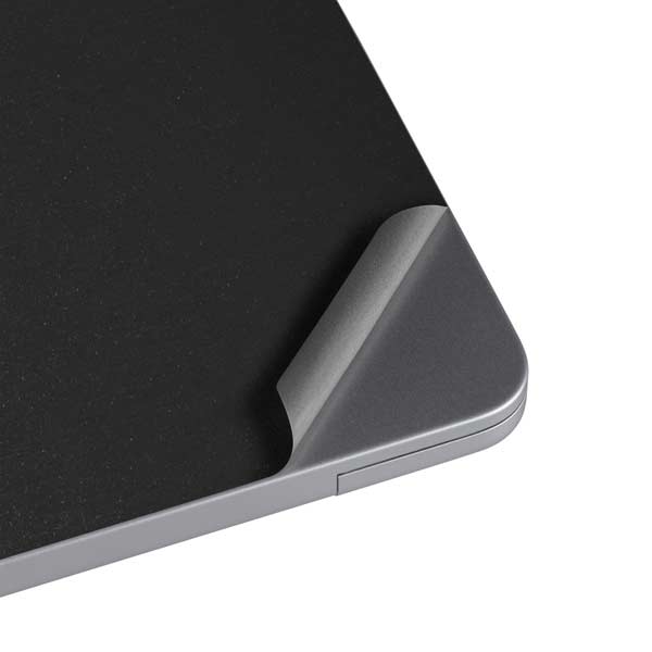 Black Brushed Steel Texture MacBook Skins