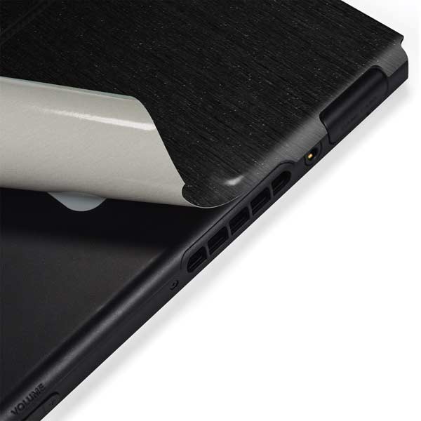 Black Brushed Steel Texture Nintendo Skins