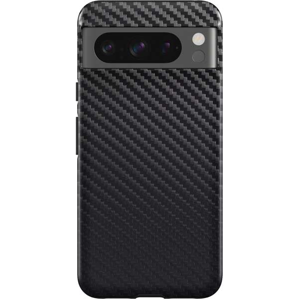 Black Carbon Fiber Specialty Texture Material Pixel Cases