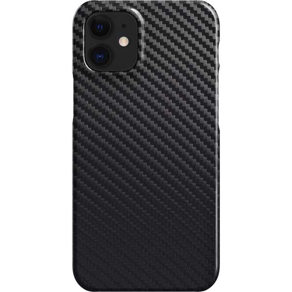 Black Carbon Fiber Specialty Texture Material iPhone Cases