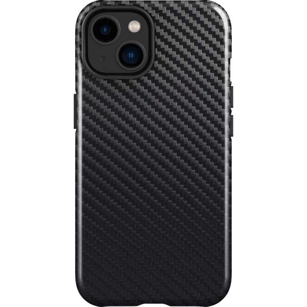 Black Carbon Fiber Specialty Texture Material iPhone Cases