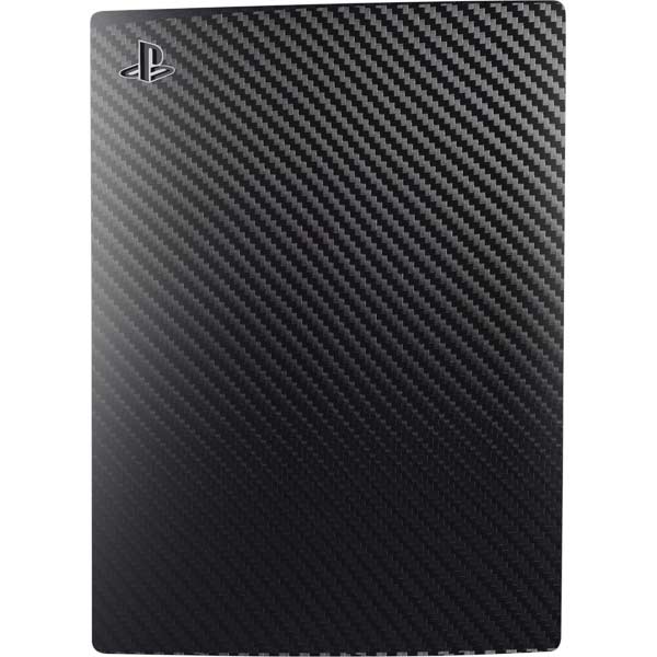 Black Carbon Fiber Specialty Texture Material PlayStation PS5 Skins