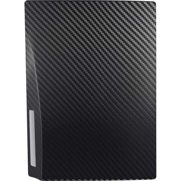 Black Carbon Fiber Specialty Texture Material PlayStation PS5 Skins