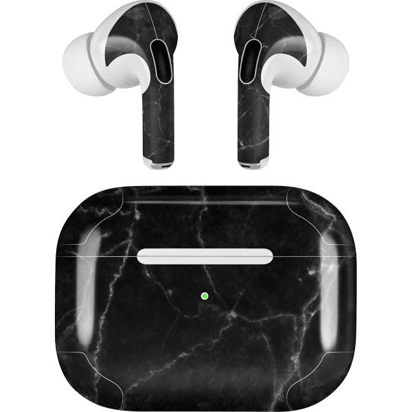 Black Marble AirPods Skins