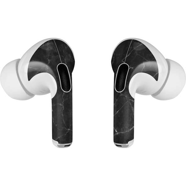 Black Marble AirPods Skins