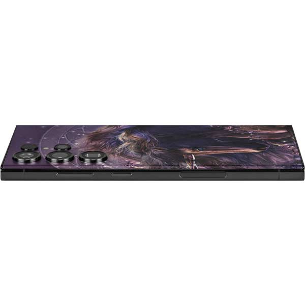 Black Rose Unicorn by Laurie Prindle Galaxy Skins