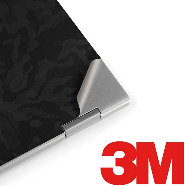 Black Shadow Camo Laptop Skins