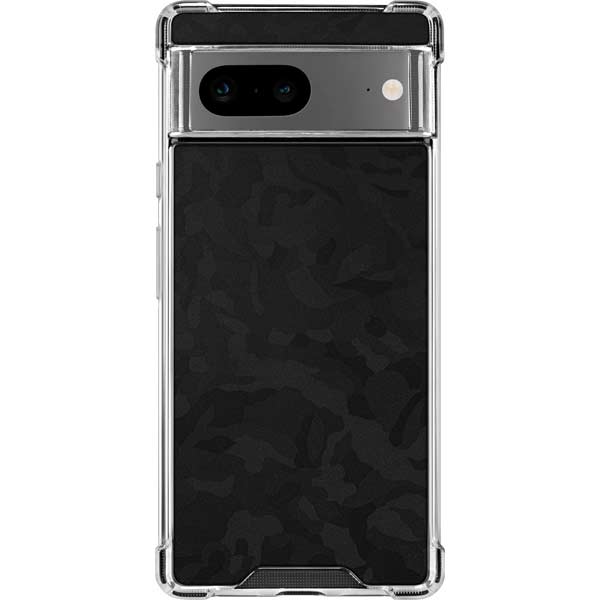 Black Shadow Camo Pixel Cases