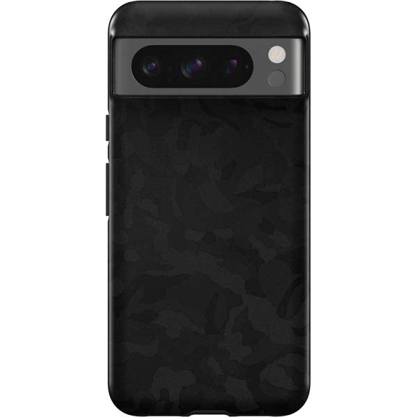 Black Shadow Camo Pixel Cases