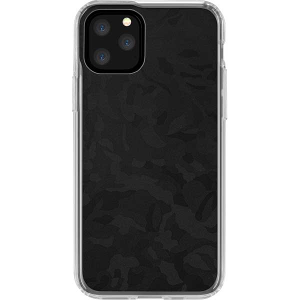 Black Shadow Camo iPhone Cases