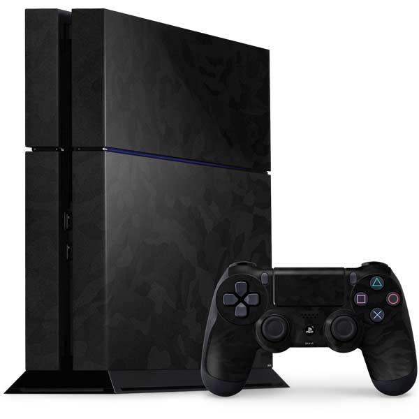 Black Shadow Camo PlayStation PS4 Skins