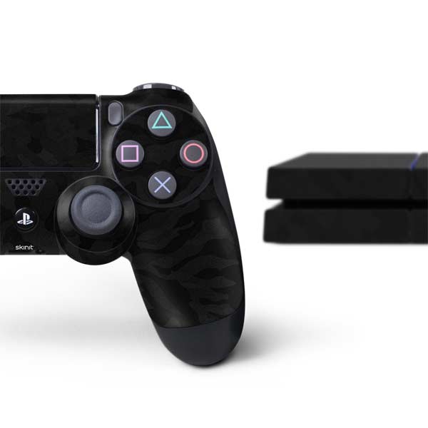 Black Shadow Camo PlayStation PS4 Skins