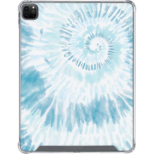 Blue and White Tie Dye iPad Cases