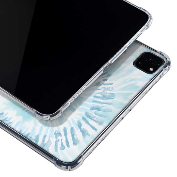 Blue and White Tie Dye iPad Cases