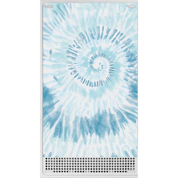 Blue and White Tie Dye Xbox Series S Skins