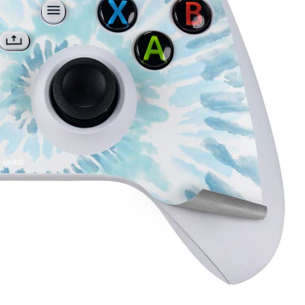 Blue and White Tie Dye Xbox Series S Skins