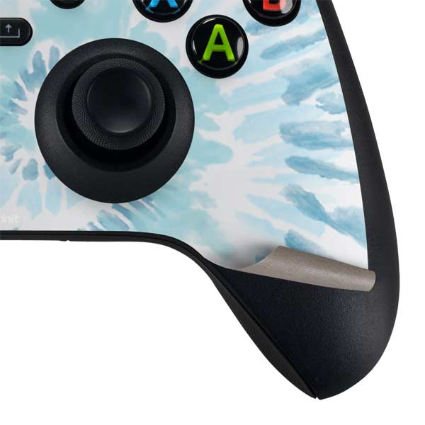 Blue and White Tie Dye Xbox Series X Skins