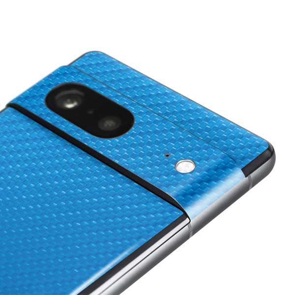 Blue Carbon Fiber Specialty Texture Material Pixel Skins