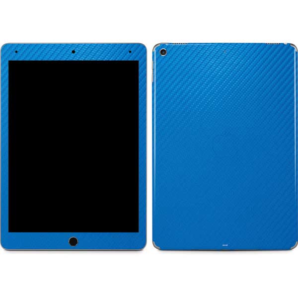 Blue Carbon Fiber Specialty Texture Material iPad Skins