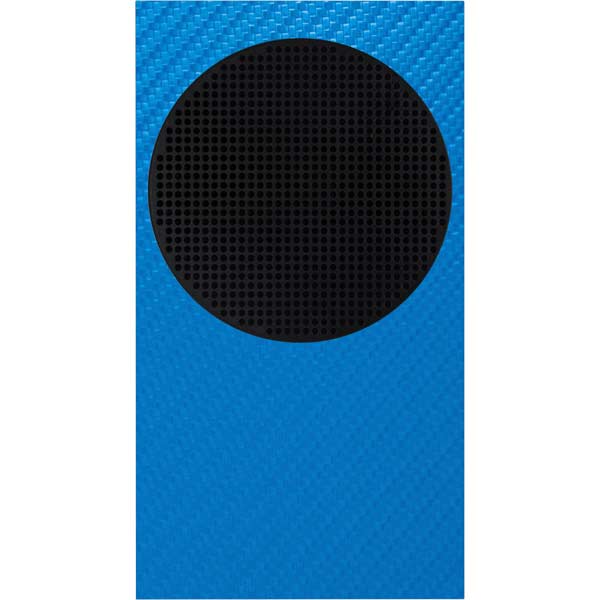 Blue Carbon Fiber Specialty Texture Material Xbox Series S Skins