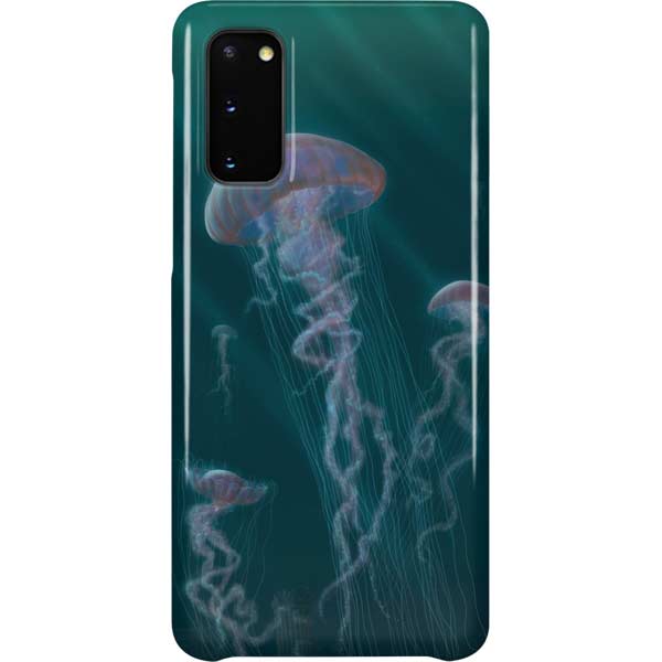 Blue Jellyfish by Vincent Hie Galaxy Cases