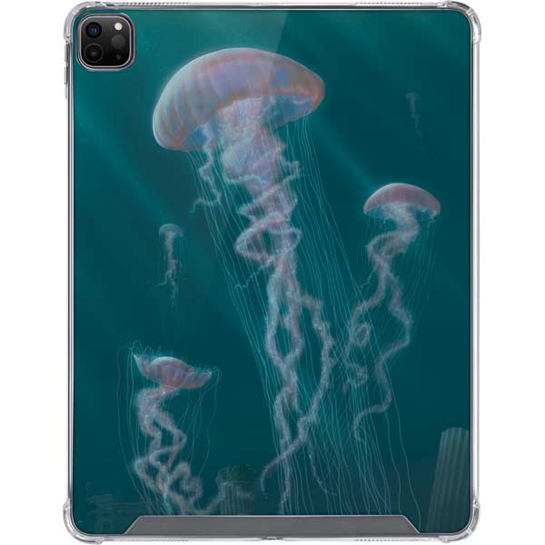 Blue Jellyfish by Vincent Hie iPad Cases