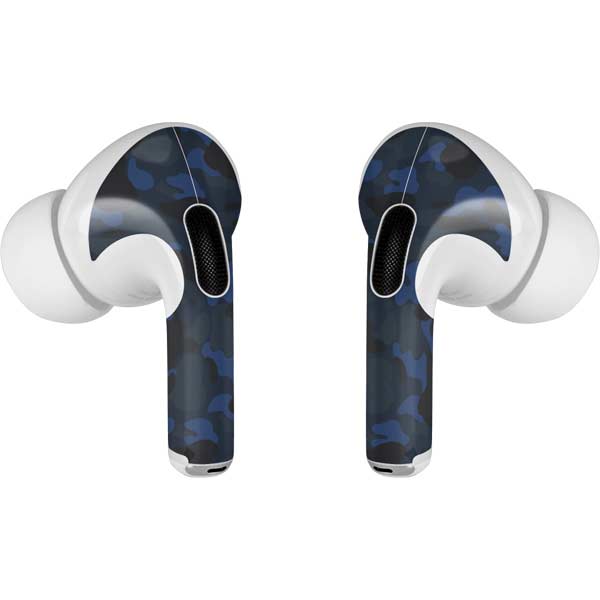 Blue Street Camo AirPods Skins