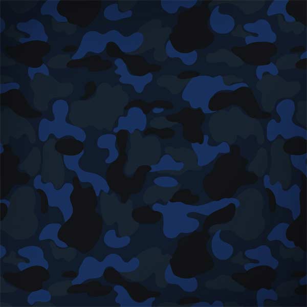 Blue Street Camo Laptop Skins