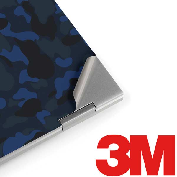 Blue Street Camo Laptop Skins