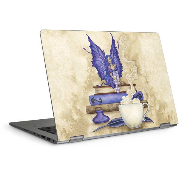 Bookworm Fairy by Amy Brown Laptop Skins