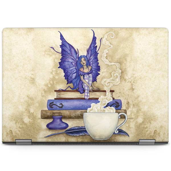 Bookworm Fairy by Amy Brown Laptop Skins