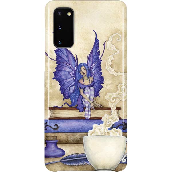 Bookworm Fairy by Amy Brown Galaxy Cases