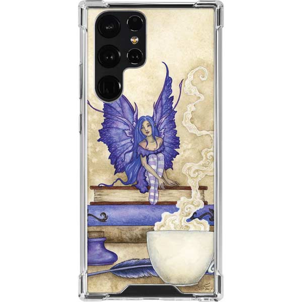 Bookworm Fairy by Amy Brown Galaxy Cases