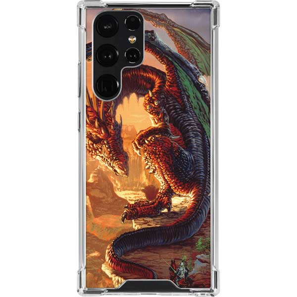 Bravery Misplaced Dragon and Knight by Ed Beard Jr Galaxy Cases