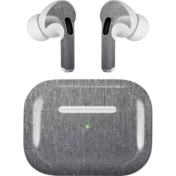 Brushed Steel Texture AirPods Skins