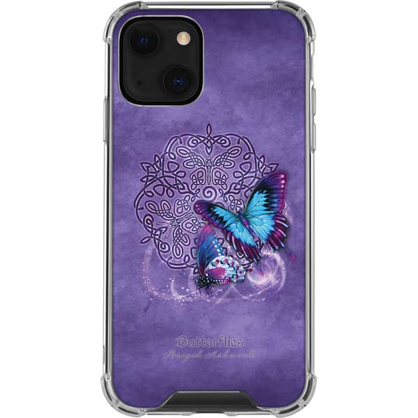 Butterfly Celtic Knot by Brigid Ashwood iPhone Cases