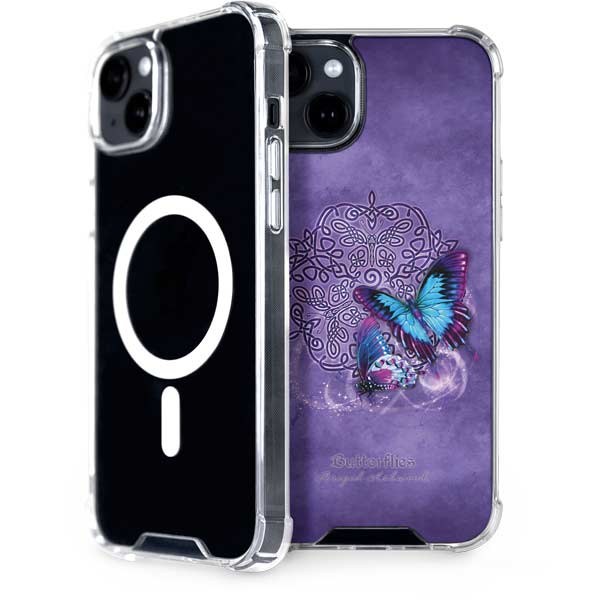 Butterfly Celtic Knot by Brigid Ashwood iPhone Cases