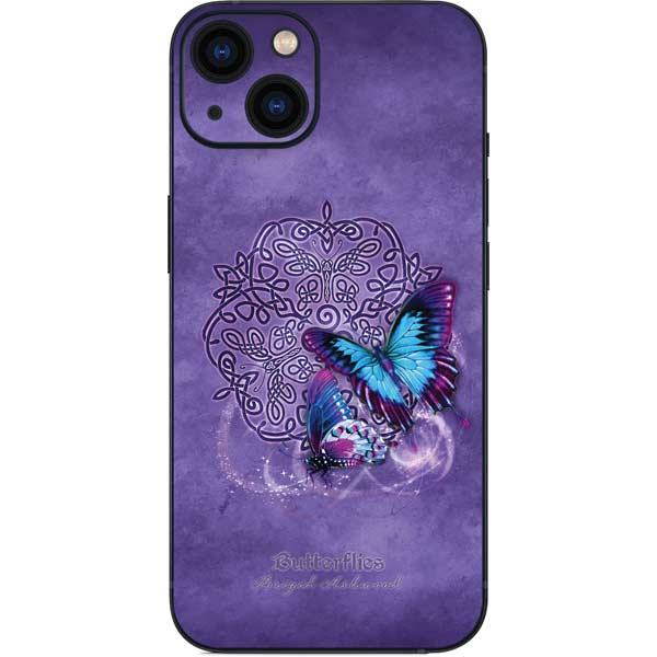 Butterfly Celtic Knot by Brigid Ashwood iPhone Skins