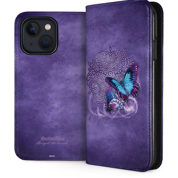 Butterfly Celtic Knot by Brigid Ashwood iPhone Cases