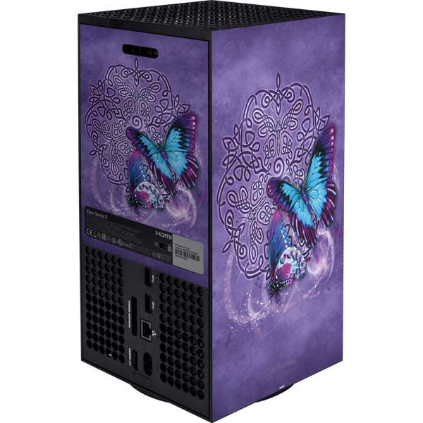 Butterfly Celtic Knot by Brigid Ashwood Xbox Series X Skins
