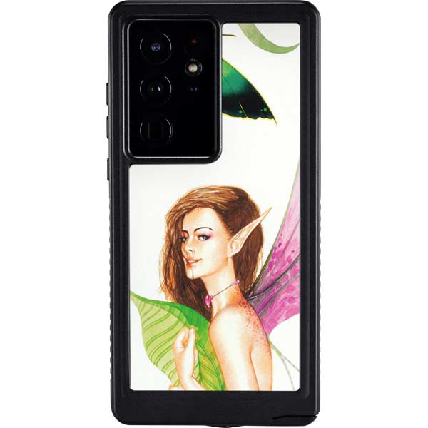 Butterfly Fairy by LA Williams Galaxy Cases