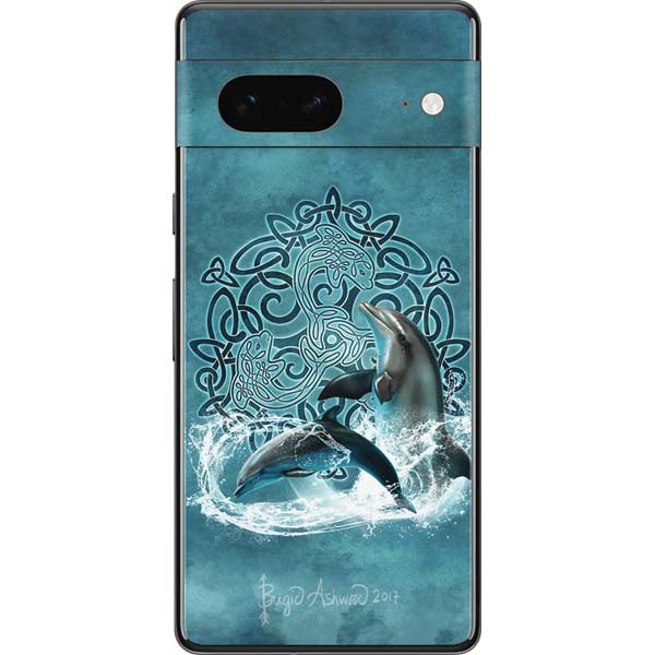 Celtic Dolphin by Brigid Ashwood Pixel Skins