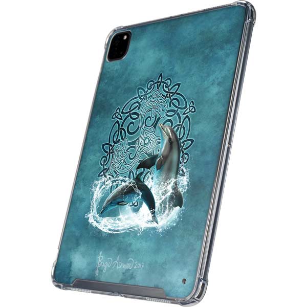 Celtic Dolphin by Brigid Ashwood iPad Cases